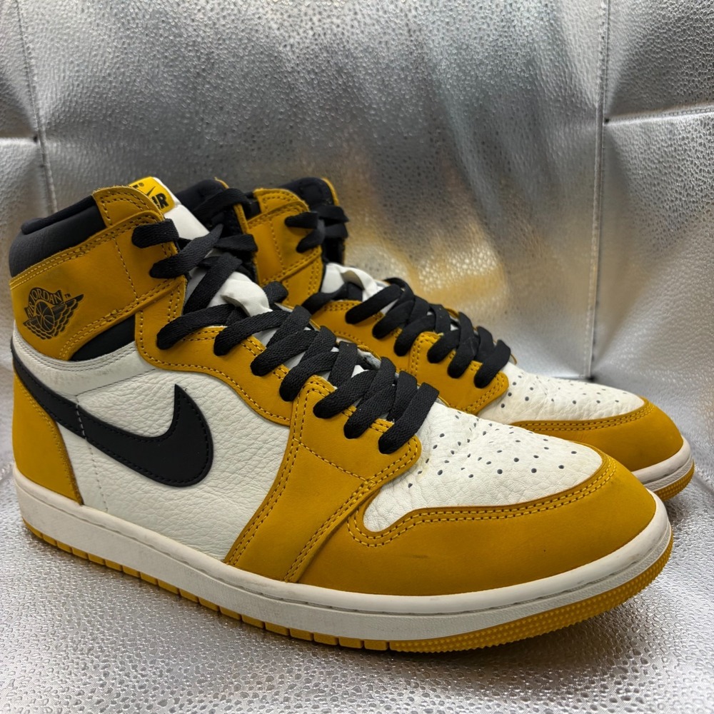 Size 11.5‎ Nike Air Jordan 1 Retro High OG Yellow Ochre Mens Shoes DZ5485-701